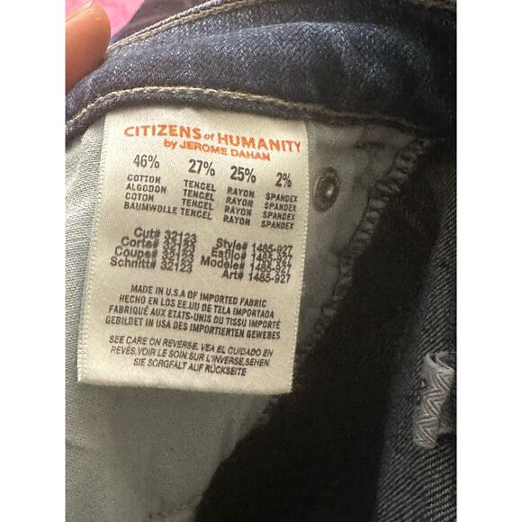 Citizen of Humanity Jeans Y2K Mid Rise Bootcut Flare Blue Women's Size 26 - Picture 6 of 8